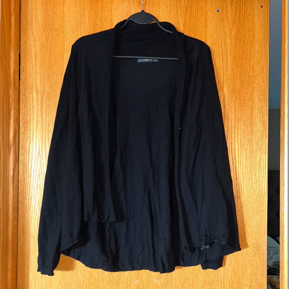 Zara Knit Black Cardigan